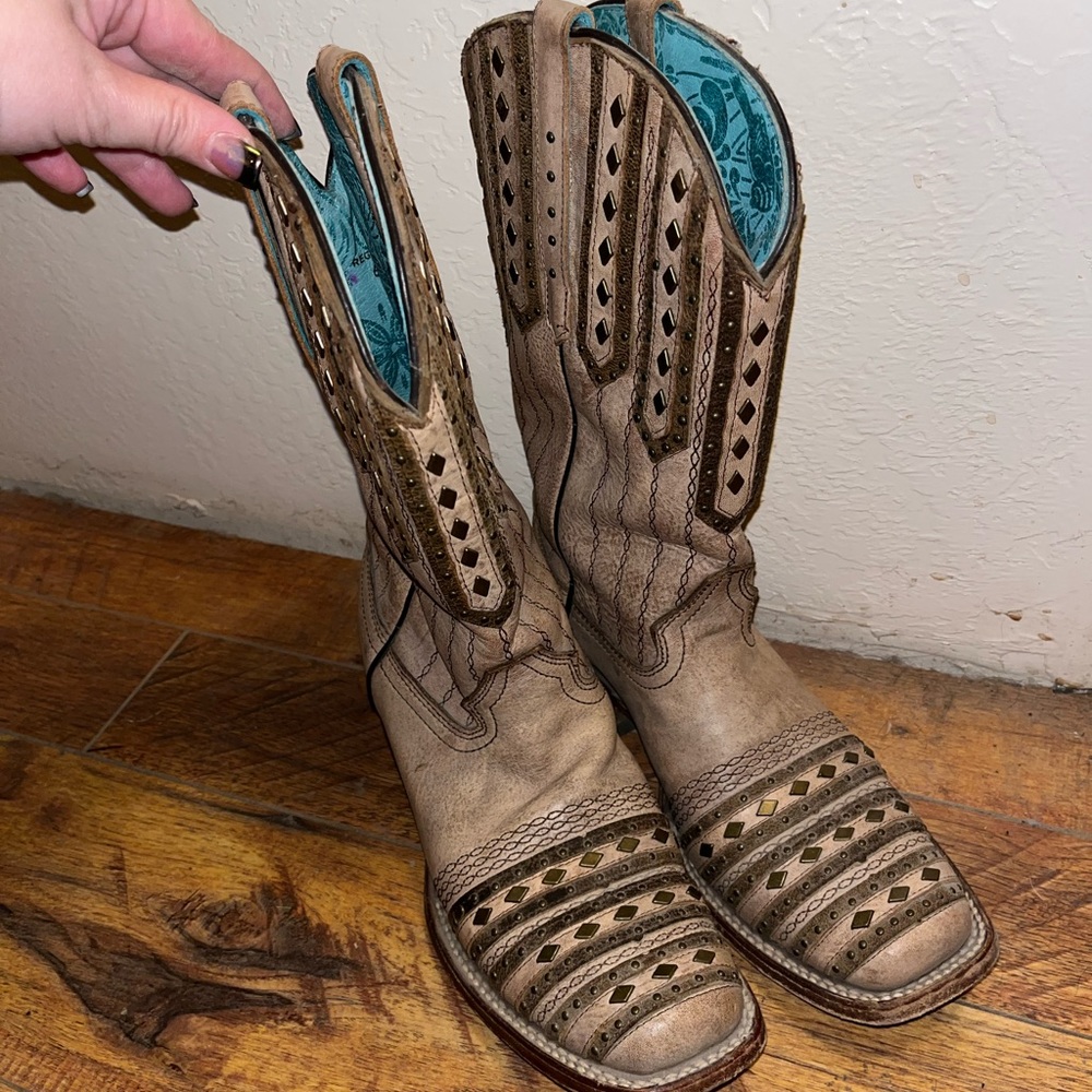 Corral square toe boots